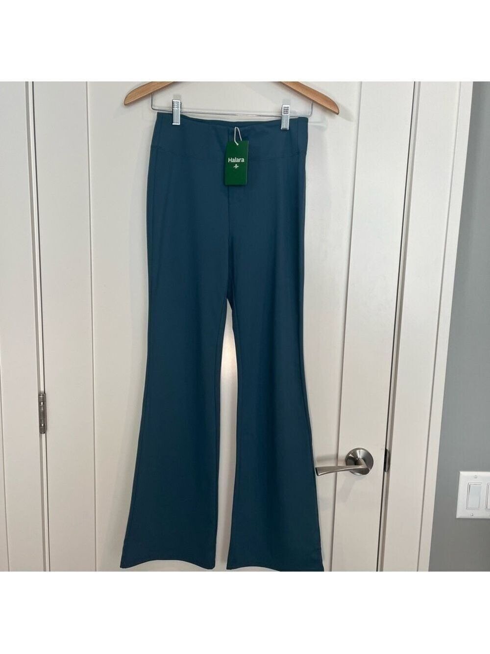 Halara Teal Flare Pants